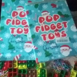 NIB! Holiday Pop Fidget Toys Set